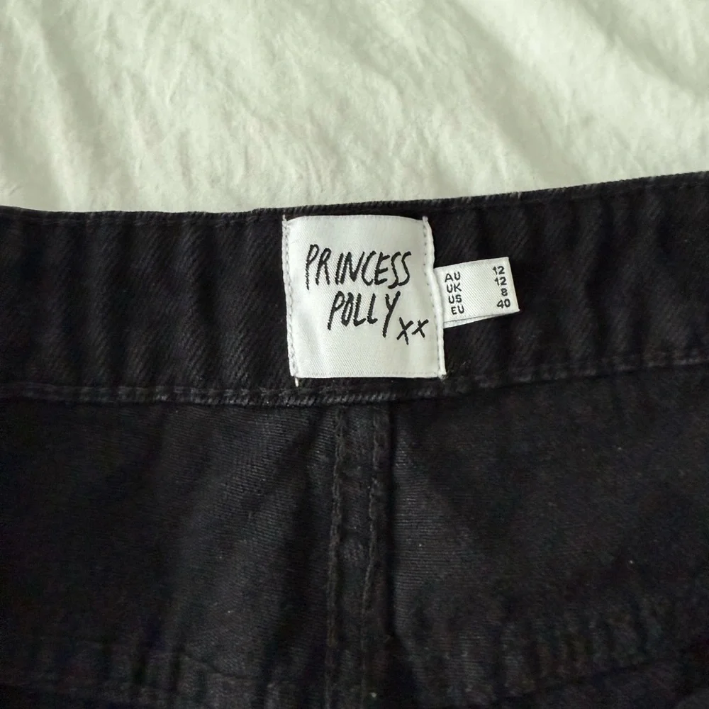 Princes Polly Black Cargo Jeans - Picture 4 of 4